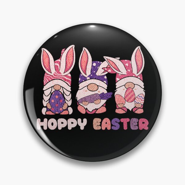 Item preview, Hoppy Easter - Easter Gnomes Pink designed and sold by Trinket-Trickster.