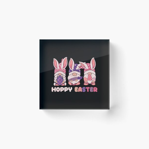 Item preview, Hoppy Easter - Easter Gnomes Pink designed and sold by Trinket-Trickster.