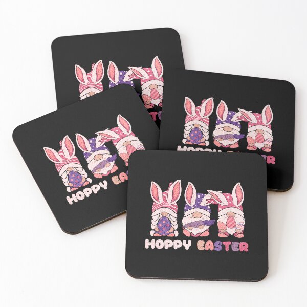 Item preview, Hoppy Easter - Easter Gnomes Pink designed and sold by Trinket-Trickster.