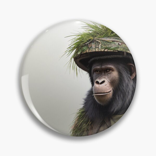 Item preview, Ape Pocalypse Now No.15 Ghillie Suit #2 designed and sold by LastHighwayTees.