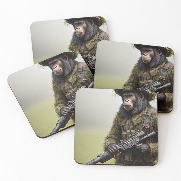 Item preview, Ape Pocalypse Now No.15 Ghillie Suit #2 designed and sold by LastHighwayTees.