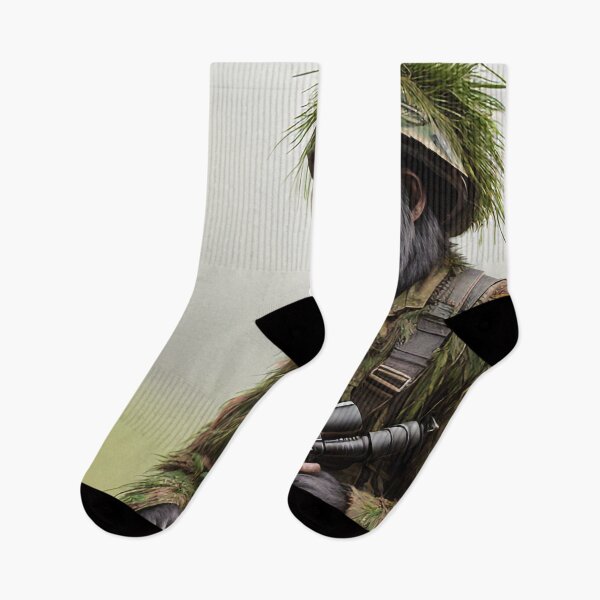 Item preview, Ape Pocalypse Now No.15 Ghillie Suit #2 designed and sold by LastHighwayTees.