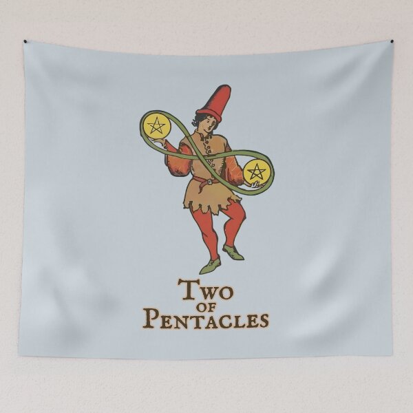 Item preview, Two of Pentacles designed and sold by PyroPlumis.