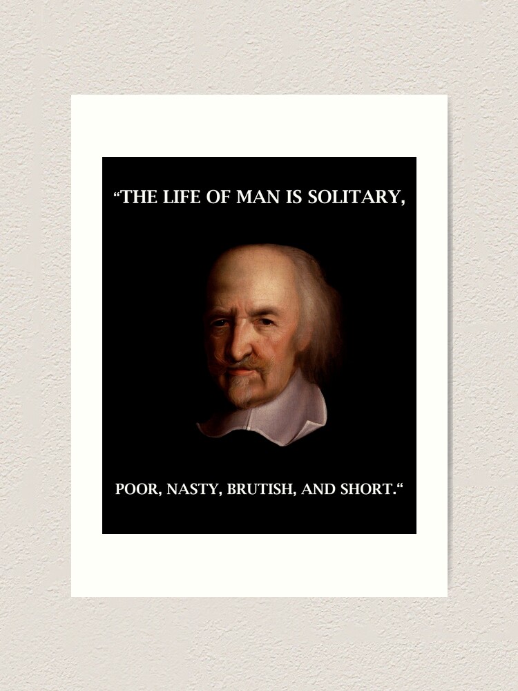life is nasty brutish and short