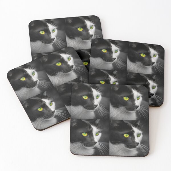 Aperçu de l'œuvre CHAT AUX YEUX VERTS créée et vendue par TopWaw ⭐⭐⭐⭐⭐.