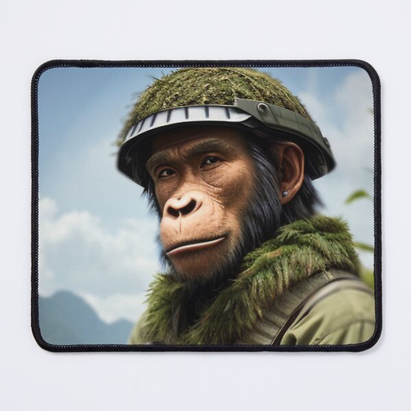 Item preview, Ape Pocalypse Now No.16 Ghillie Suit #3 designed and sold by LastHighwayTees.