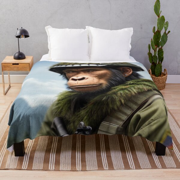 Item preview, Ape Pocalypse Now No.16 Ghillie Suit #3 designed and sold by LastHighwayTees.