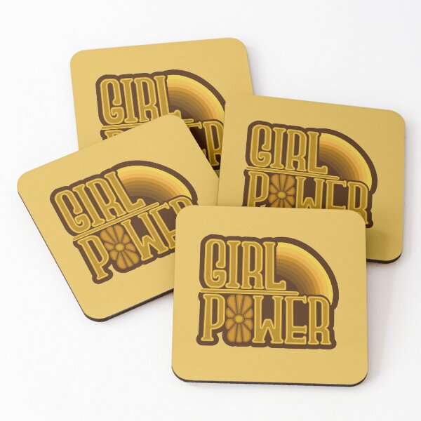 Item preview, Girl Power (mustard) designed and sold by thefunkyfinn.