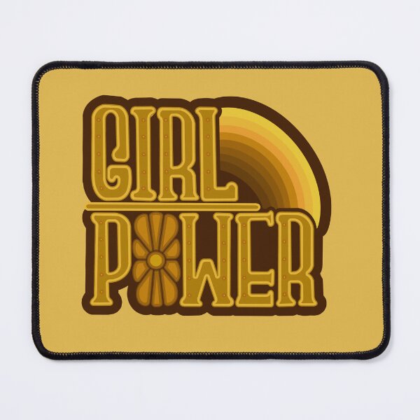 Item preview, Girl Power (mustard) designed and sold by thefunkyfinn.