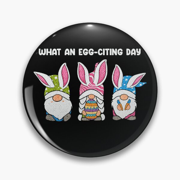 Item preview, What an Egg-citing Day - Easter Gnomes designed and sold by Trinket-Trickster.