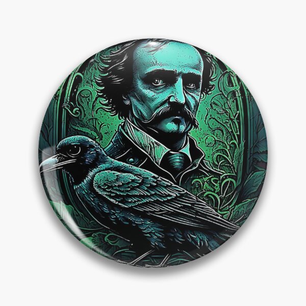 Item preview, Edgar Allan Poe todo de verde designed and sold by bobbobroberts.