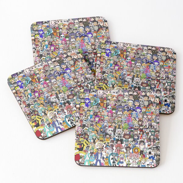 Item preview, Fandoms Unite 241 character collage designed and sold by Lord-Jabu.