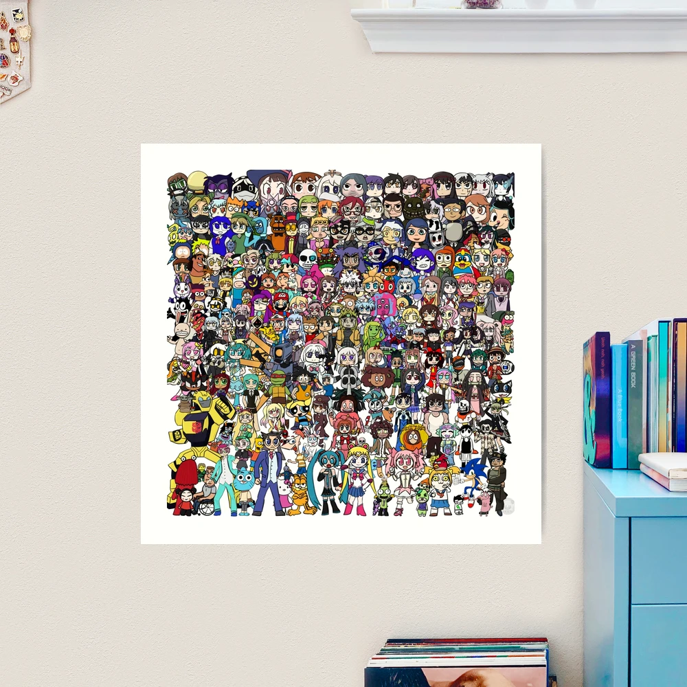 MOTU Character Collage - Tirage Sur Toile (canvas Print), Toysack AU