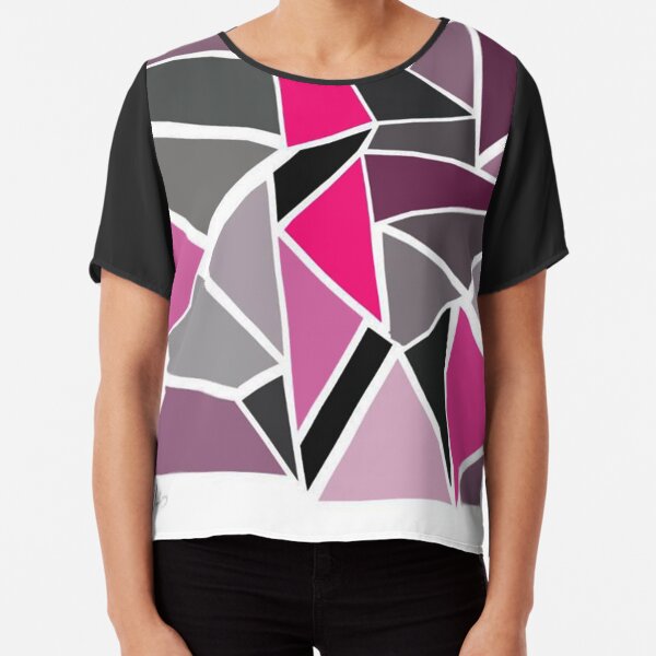 Greys' magenta Chiffon Top