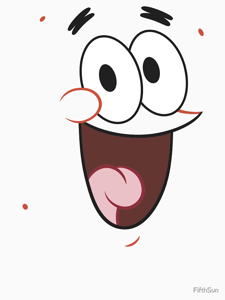 SpongeBob SquarePants Patrick Face Portrait