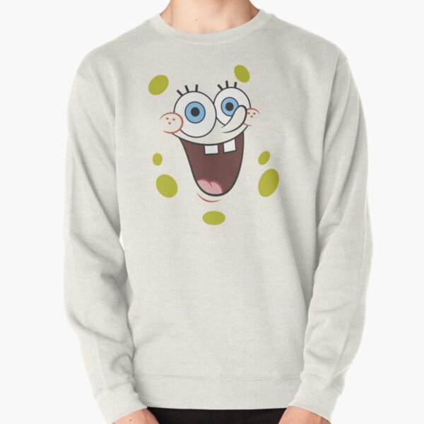 SpongeBob SquarePants Face Portrait Pullover Sweatshirt