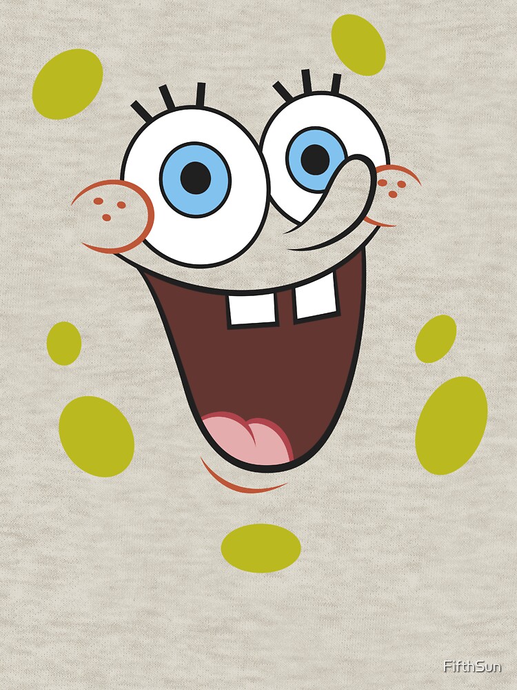 SpongeBob SquarePants Face Portrait Pullover Hoodie