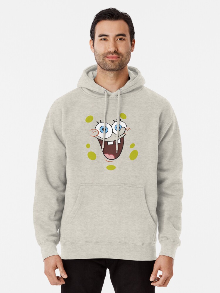 Spongebob face hoodie hot sale