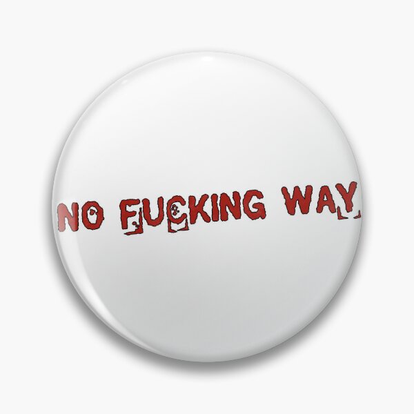 Item preview, No Fucking Way Buzzfeed Unsolved Inspired Print Sticker designed and sold by veeebles.