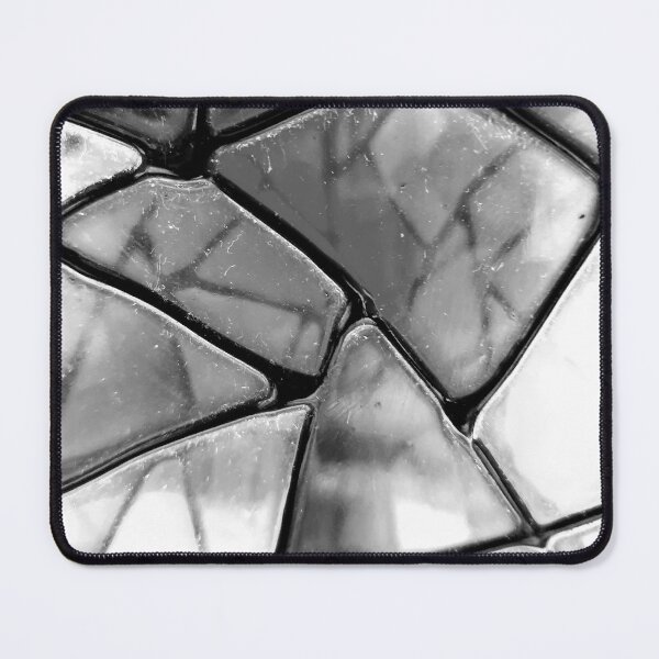 Item preview, Coloured glass close up photo design in black and white designed and sold by WorldOfWendyArt.
