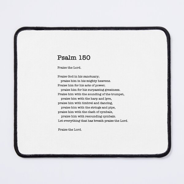 Item preview, Psalm 150, Bible Verse, Scripture Art, Praise the Lord designed and sold by corbrand.