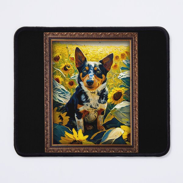 Item preview, Appenzeller Sunflower Painting Adorable Dog designed and sold by rafaeltto.
