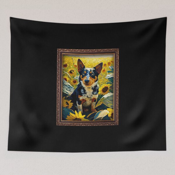 Item preview, Appenzeller Sunflower Painting Adorable Dog designed and sold by rafaeltto.