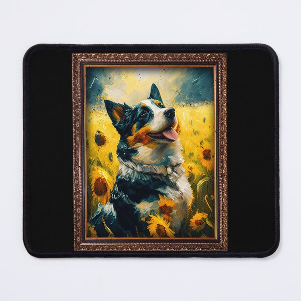 Item preview, Appenzeller Sunflower Painting Adorable Dog designed and sold by rafaeltto.