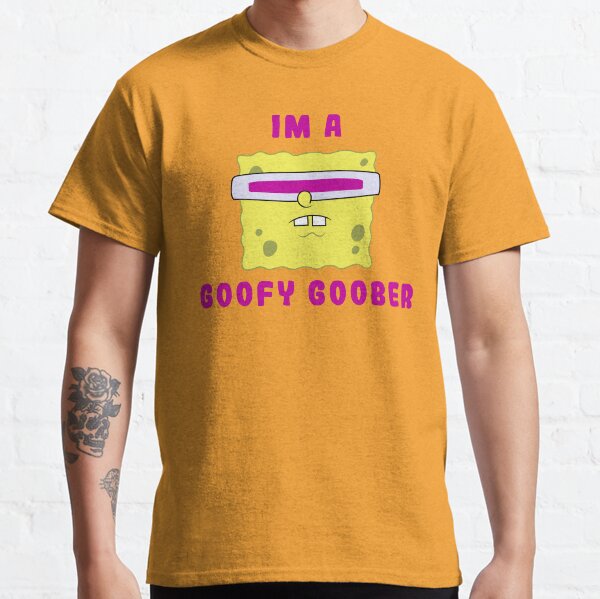 SpongeBob SquarePants I'm A Goofy Goober Portrait Classic T-Shirt