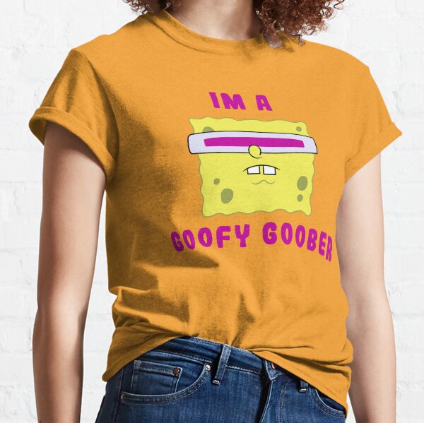 SpongeBob SquarePants I'm A Goofy Goober Portrait Classic T-Shirt