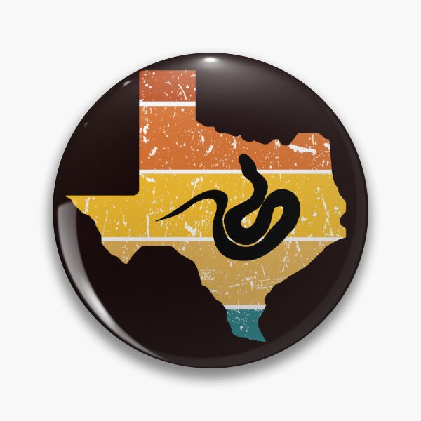 Item preview, Retro Love Snakes Texas  designed and sold by CritterStickers.