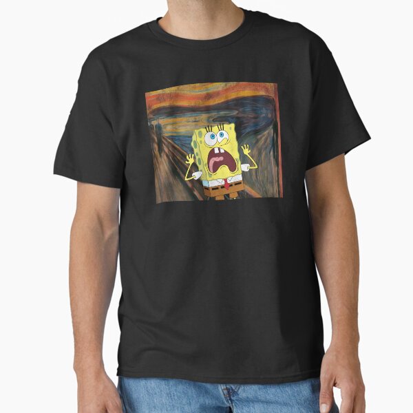 Item preview, SpongeBob SquarePants Scream Painting designed and sold by FifthSun.