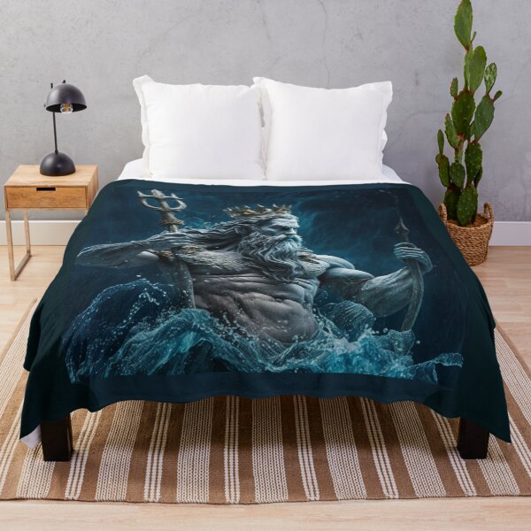 Item preview, Greek Mythology - Poseidon - God of the sea designed and sold by MyPrintaDesigns.