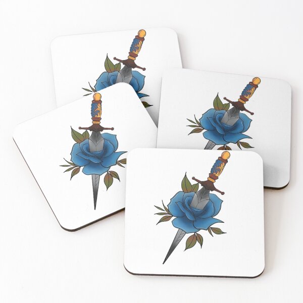 Item preview, rosa azul y daga designed and sold by Jesanns.