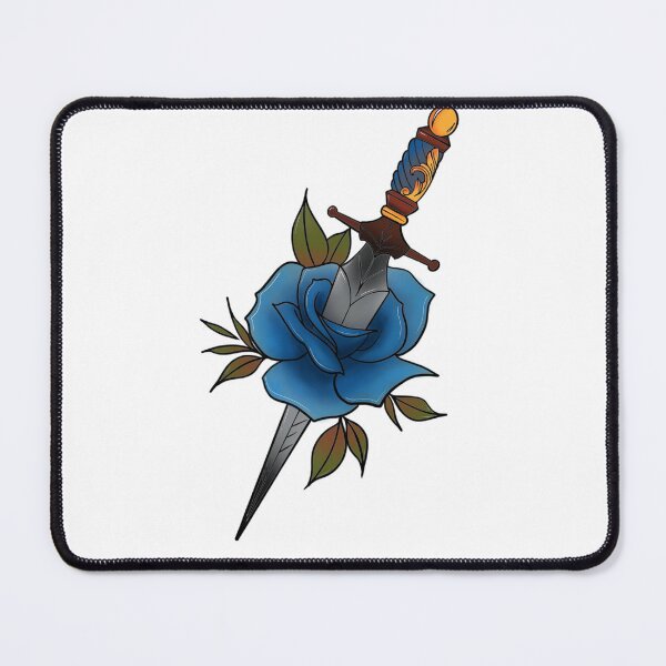 Item preview, Blue Rose and Dagger designed and sold by Jesanns.