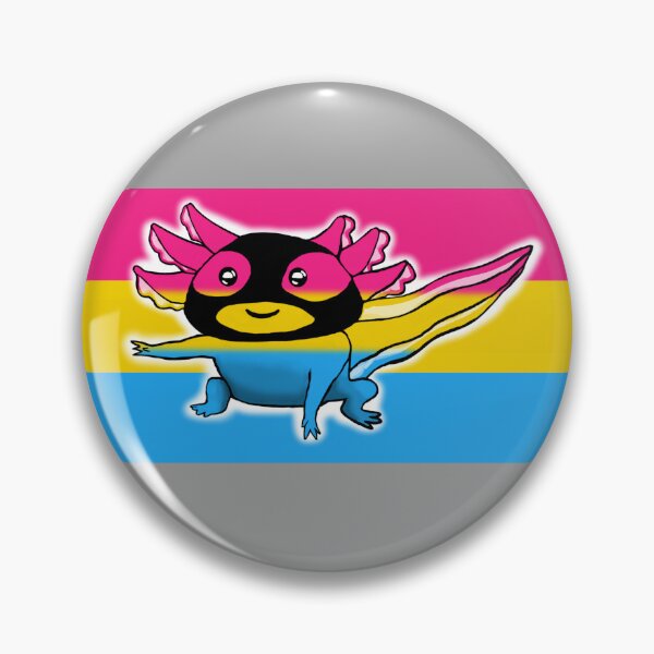 Item preview, Pansexual Axolotl (V16) designed and sold by SamIsWhat8.