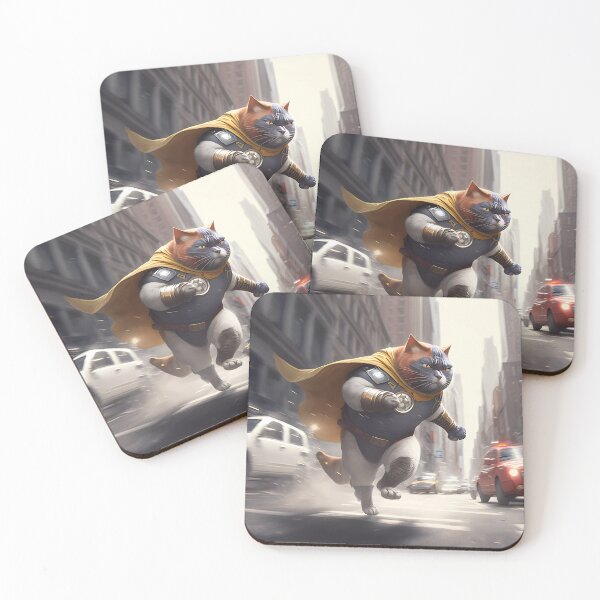 Item preview, City Saviour: Purrfect Protector Sticker designed and sold by MeatLuvers.