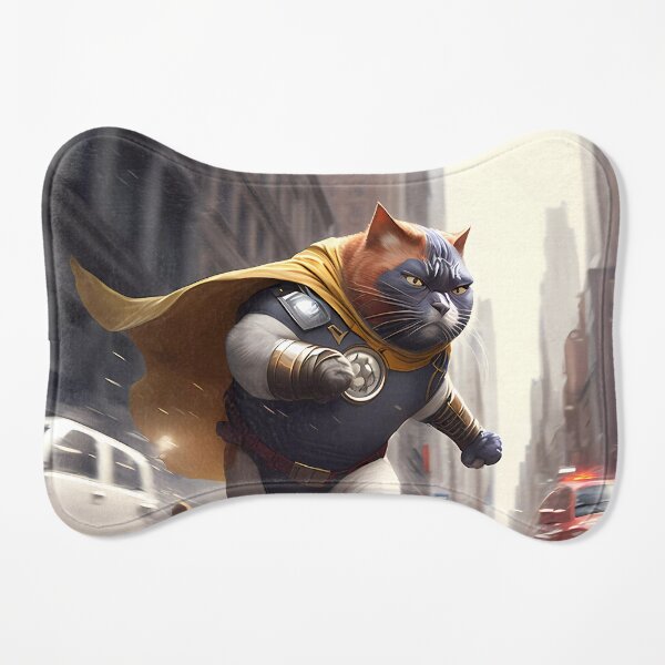 City Saviour: Purrfect Protector Sticker Dog Mat