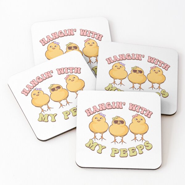 Item preview, Hanging with My Peeps Easter Chicks designed and sold by de-luz-designs.