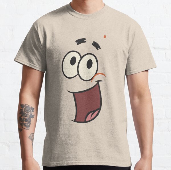 SpongeBob SquarePants Patrick Star Large Face Costume Classic T-Shirt