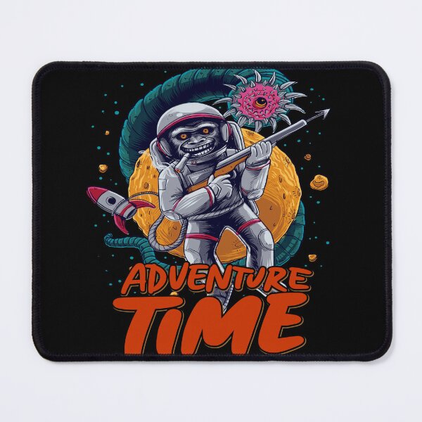 Item preview, Adventure Time with a Smokin' Space Monkey designed and sold by AEROSPACE-IND.