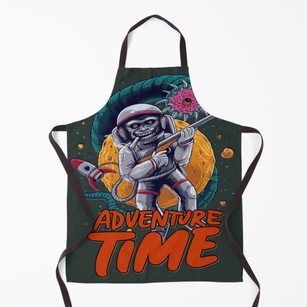 Item preview, Adventure Time with a Smokin' Space Monkey designed and sold by AEROSPACE-IND.