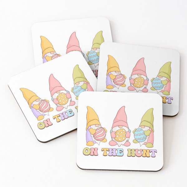Item preview, GNOMES ON EASTER EGG HUNT designed and sold by de-luz-designs.