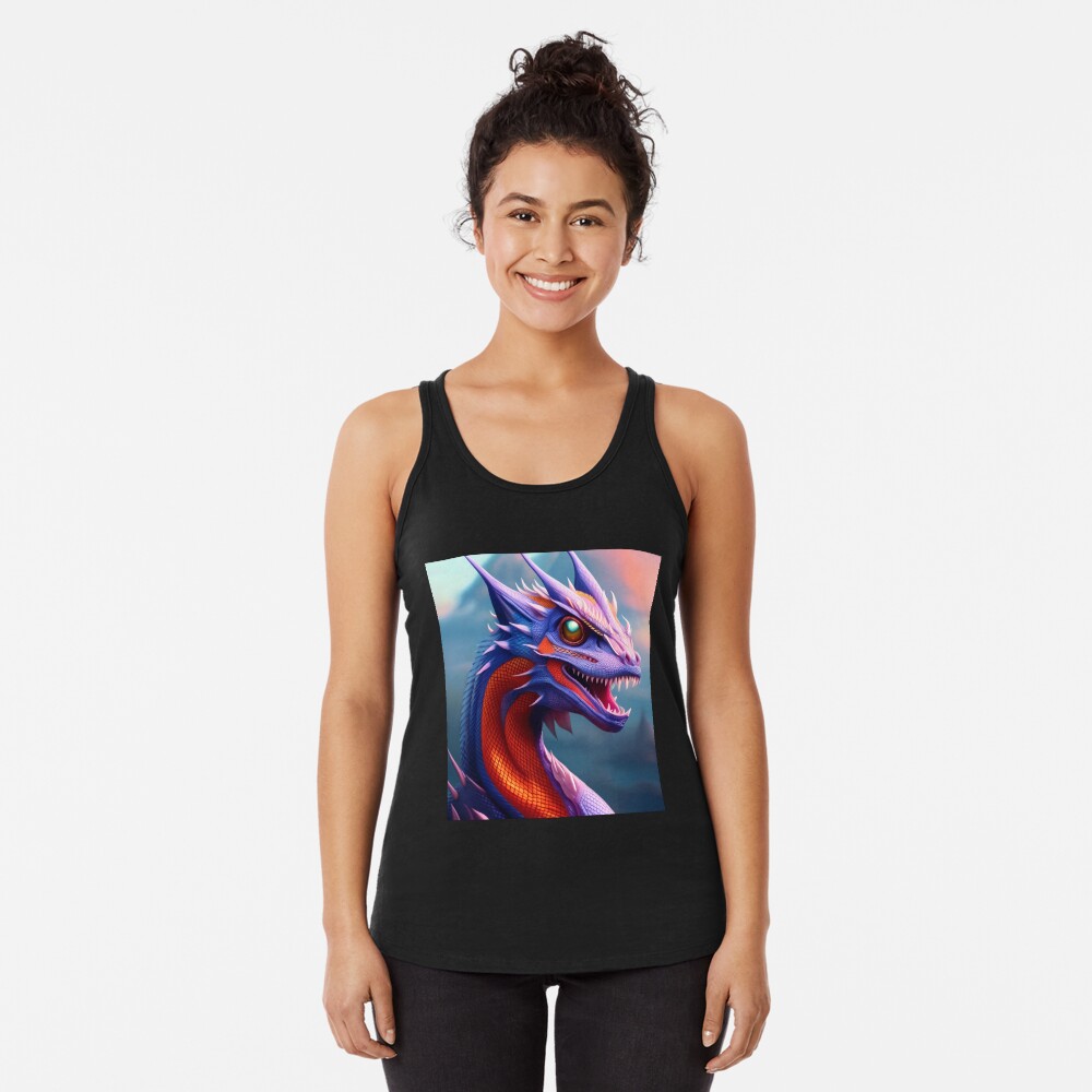 Item preview, Racerback Tank Top designed and sold by dragynrain.