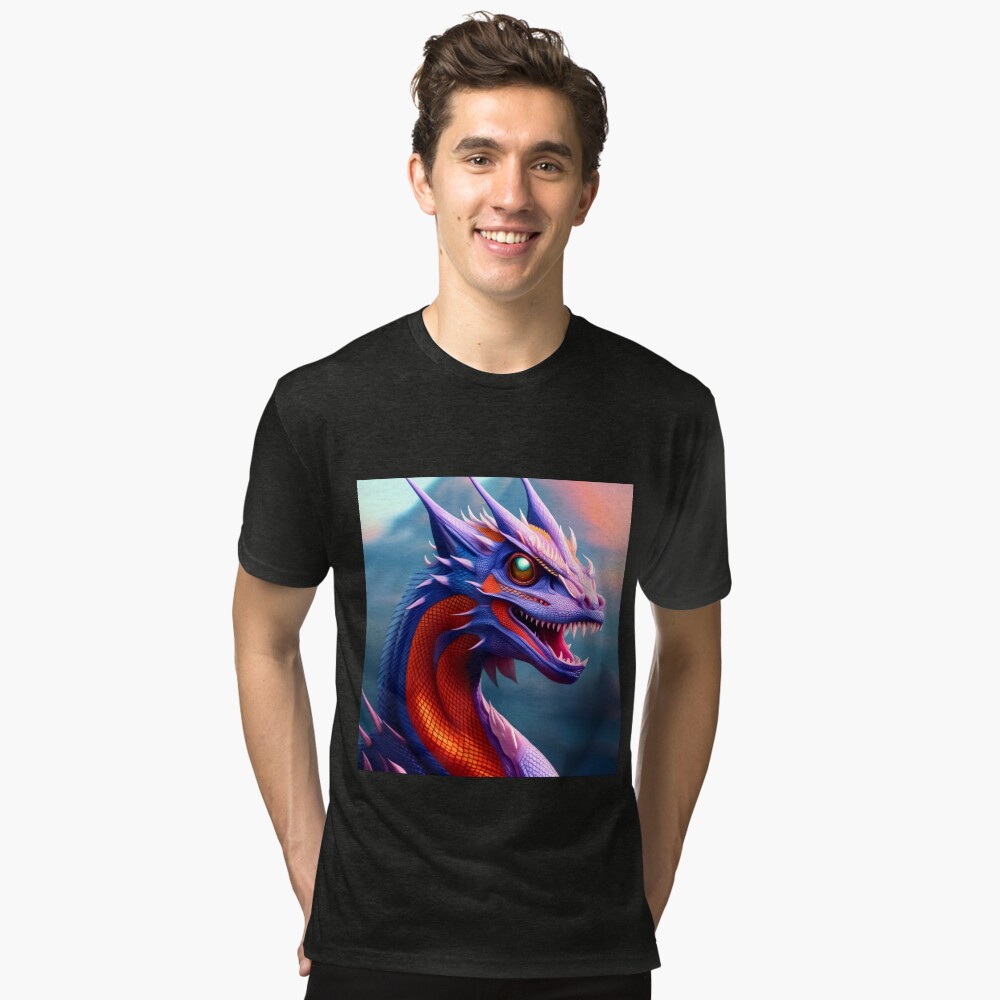 Item preview, Tri-blend T-Shirt designed and sold by dragynrain.
