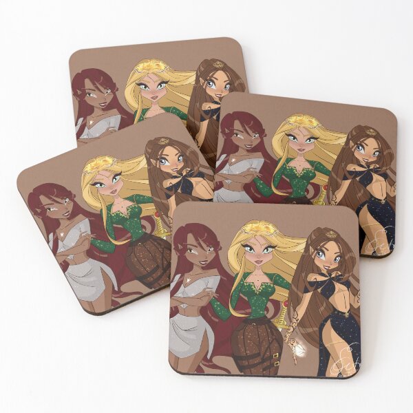 Artikelvorschau, Aelin, Feyre, Bryce x Winx entworfen und verkauft von sabrinaarts14.
