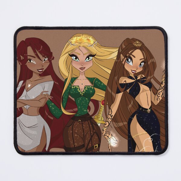 Item preview, Aelin, Feyre, Bryce x Winx designed and sold by sabrinaarts14.
