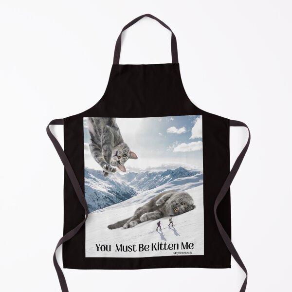Item preview, You Must Be Kitten Me Snow Scene designed and sold by SlayItHonestly.