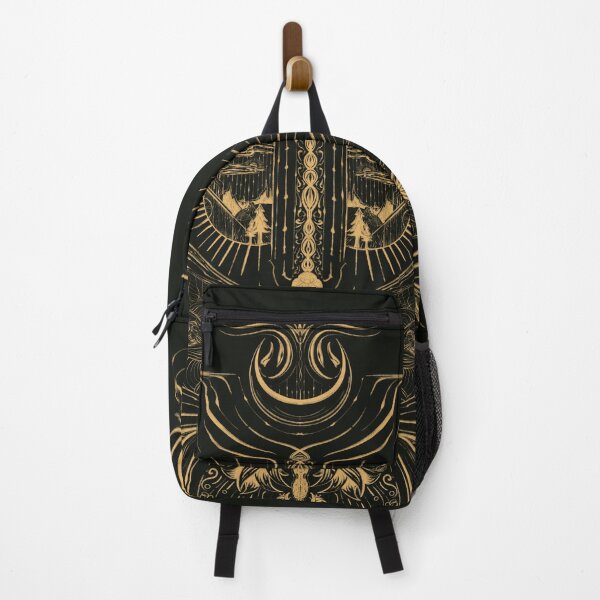 Item preview, Symmetrical Gold and Black Dragonfly Motif  designed and sold by AYA ..