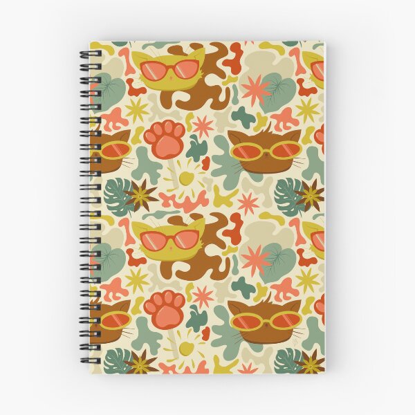 Item preview, Summertime Retro Cats designed and sold by JBeasleyDesigns.